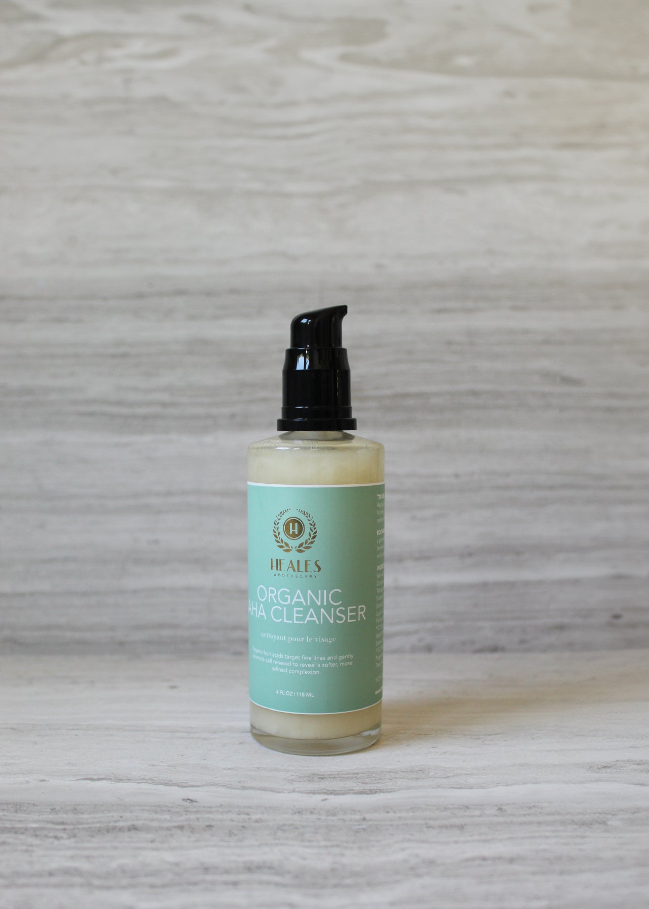 Heales Apothecary Organic AHA Face Cleanser