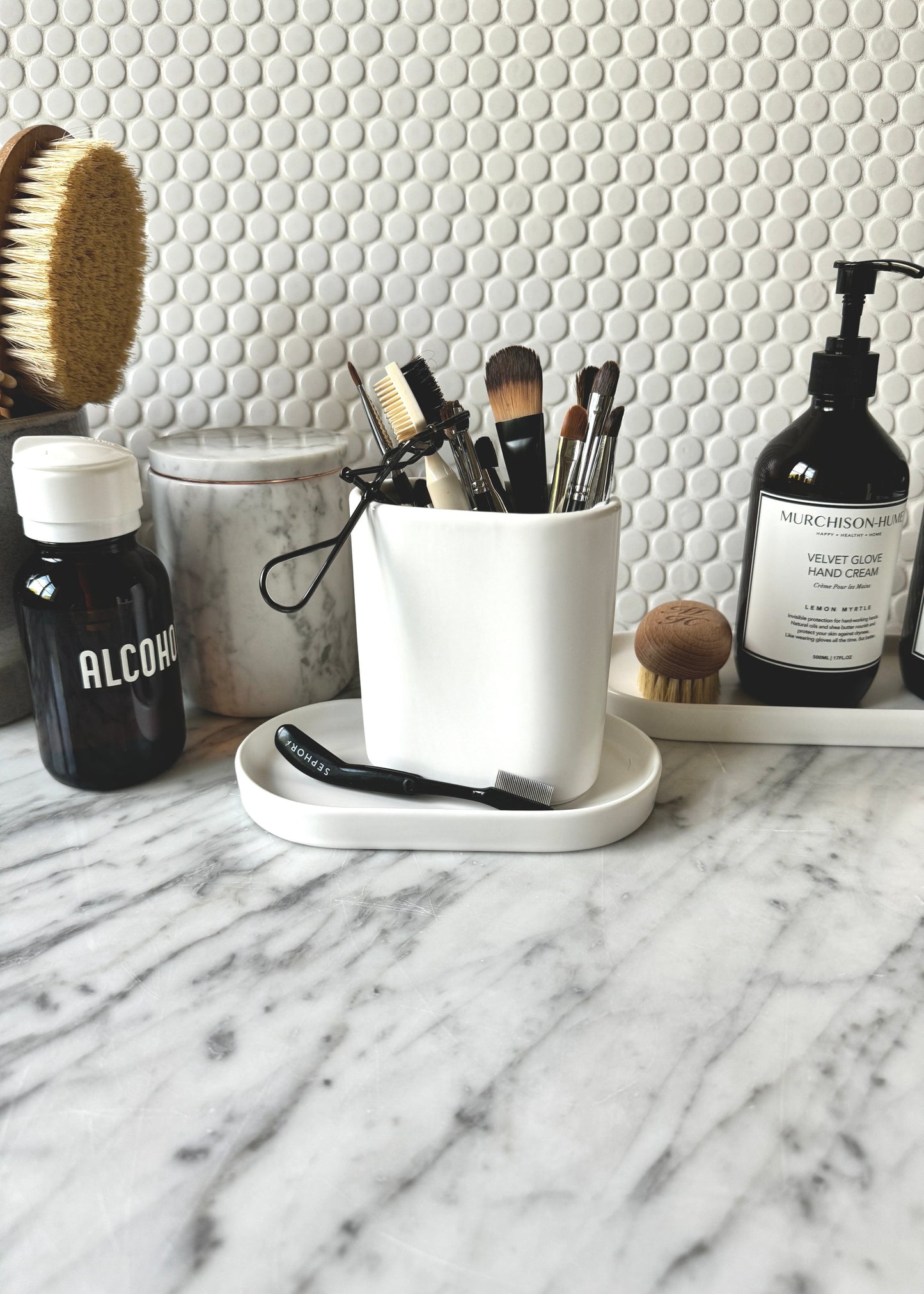 Deco Oval Brush Caddy
