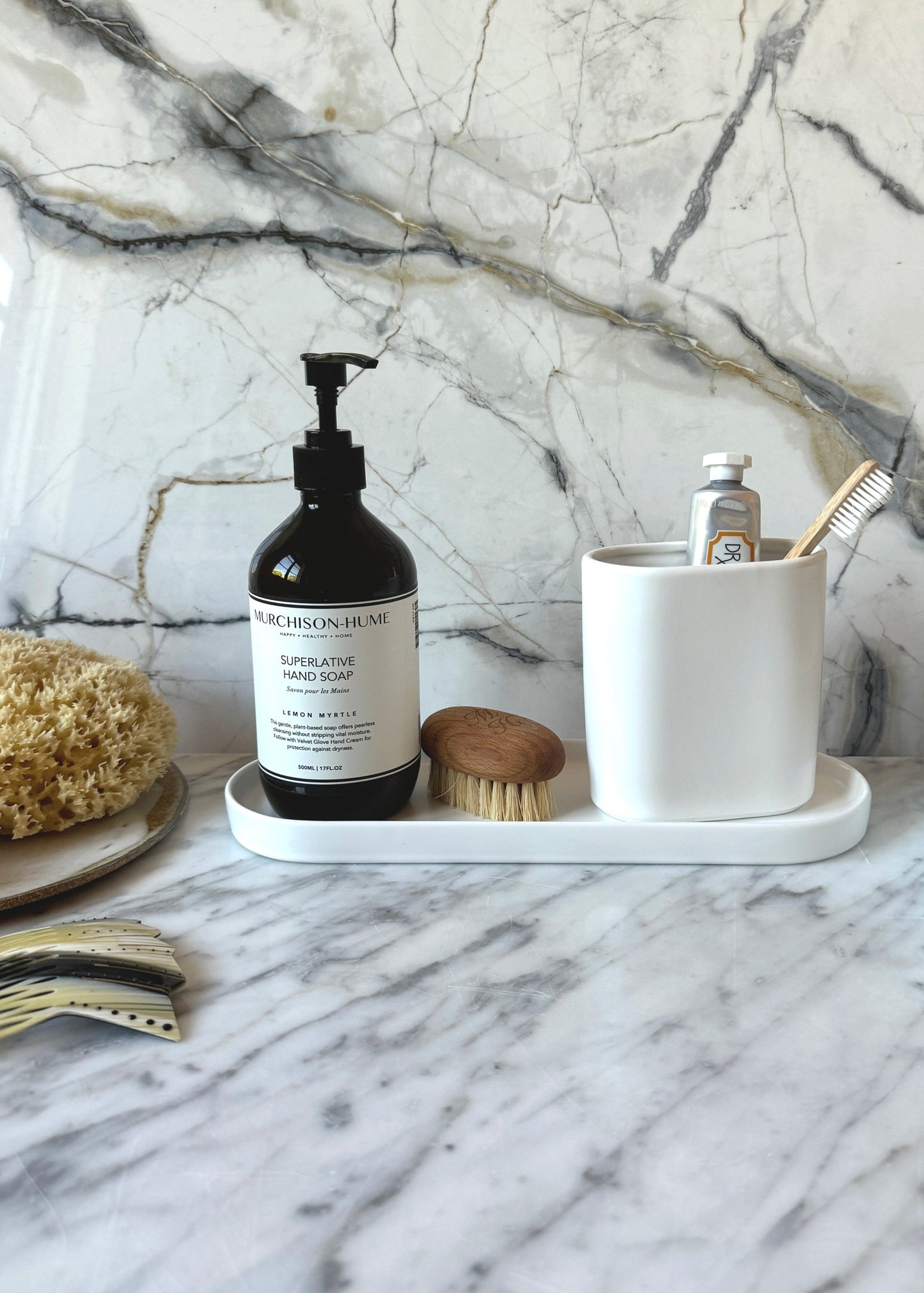 Deco Oval Brush Caddy
